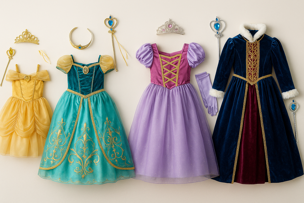 Girls Princess Dress-Up Variants