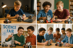 Boys' STEM Robot Kit Collection - Educational Learning