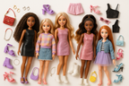 Girls' Fashion Doll Collection - Product Shot