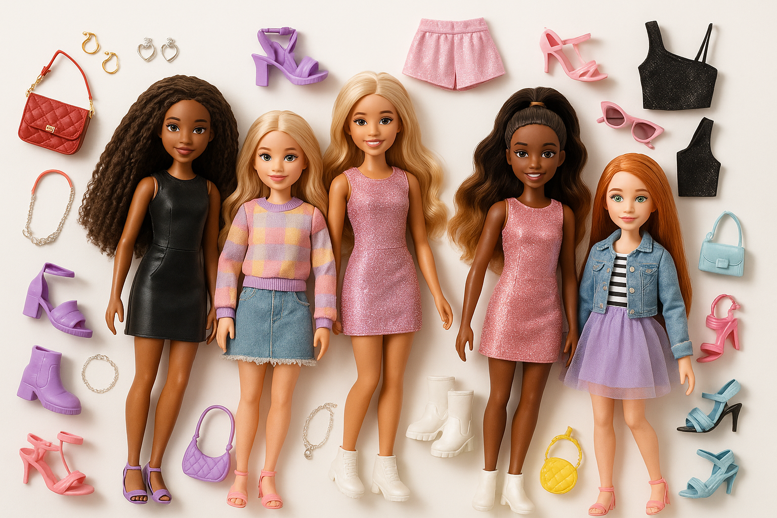 Girls' Fashion Doll Collection - Product Shot