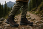 All-Gender Waterproof Hiking Boots - Outdoor Adventure Shot