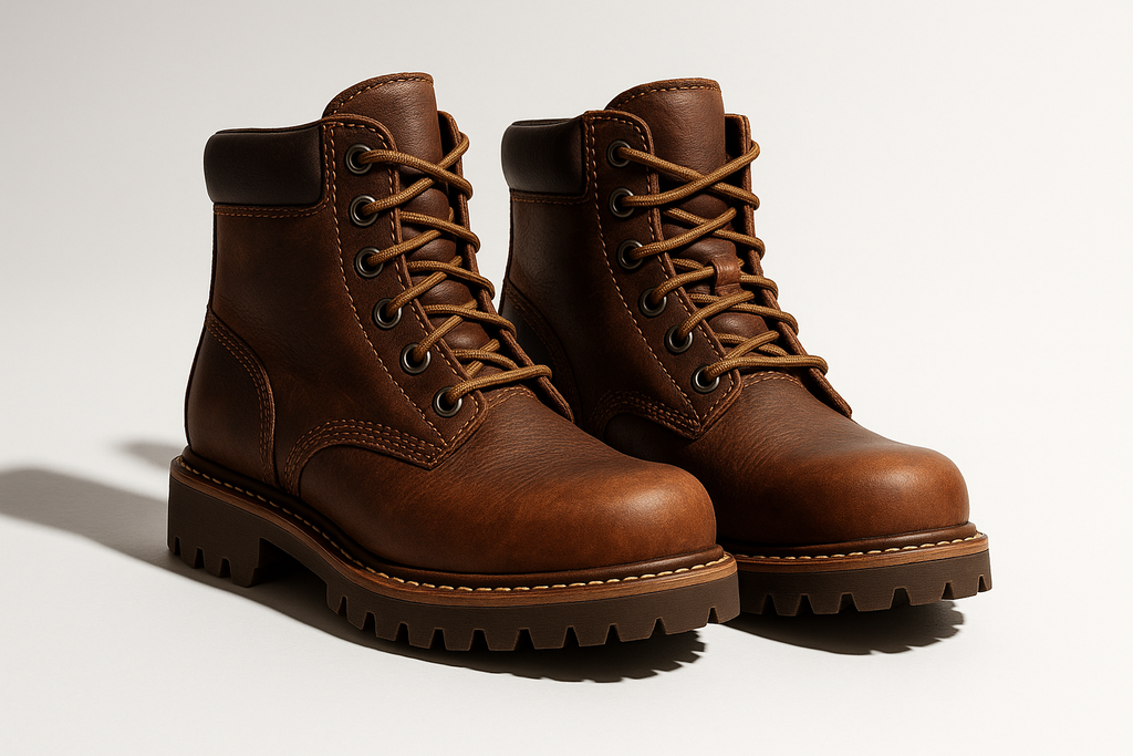 Men's Rugged Work Boots - Product View