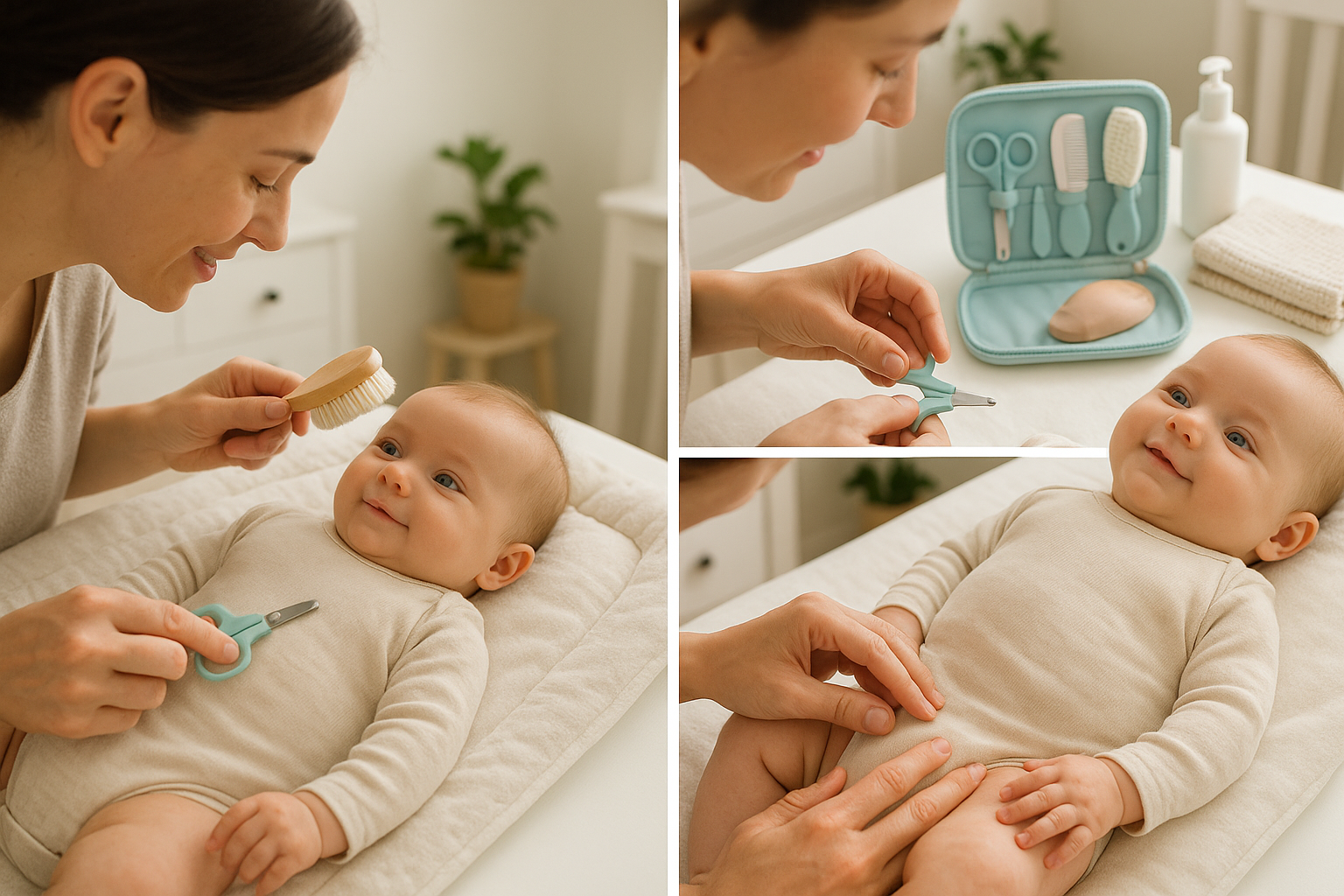 Baby Care Essentials Complete Kit - Gentle Care Routine Lifestyle
