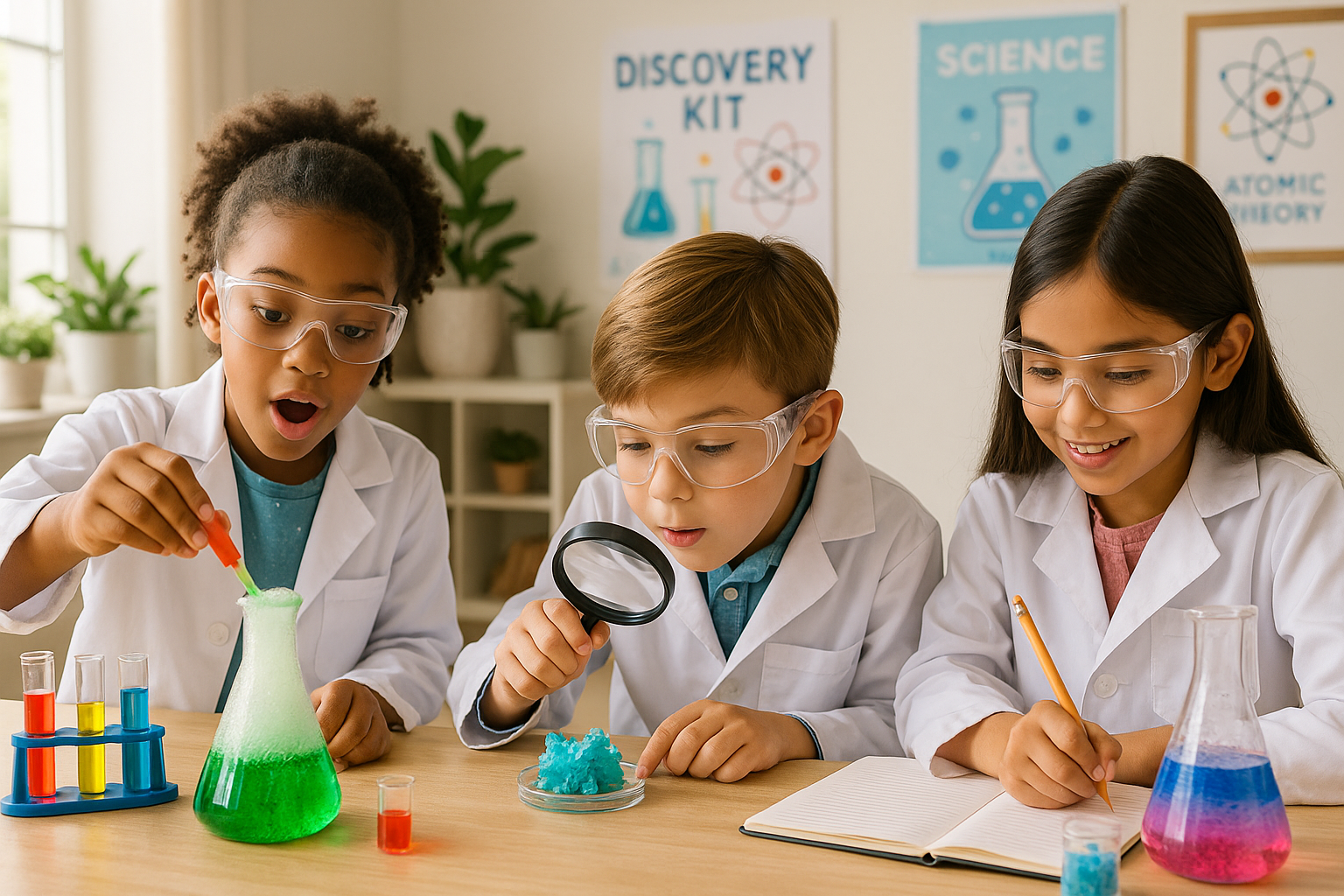 Kids Science Experiment Discovery Kit - Children Experimenting