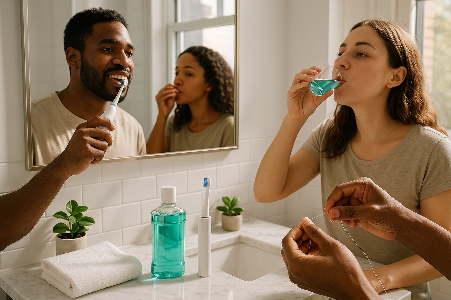 All-Gender Complete Oral Care & Hygiene Essentials - Lifestyle Usage