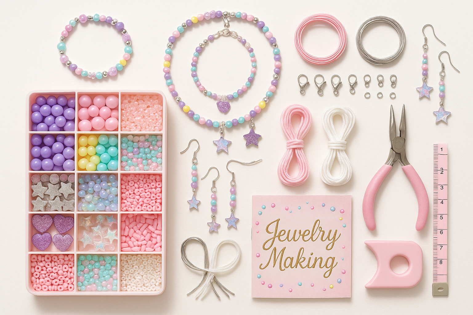 Girls' Jewelry Design Kit - Craft Supplies