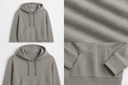 Heather Gray XL - Premium Detail Features