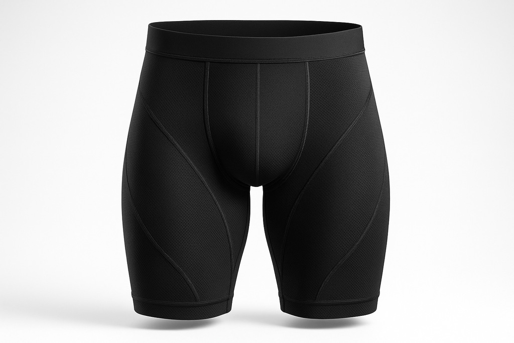 Black Compression Shorts - Technical Fabric