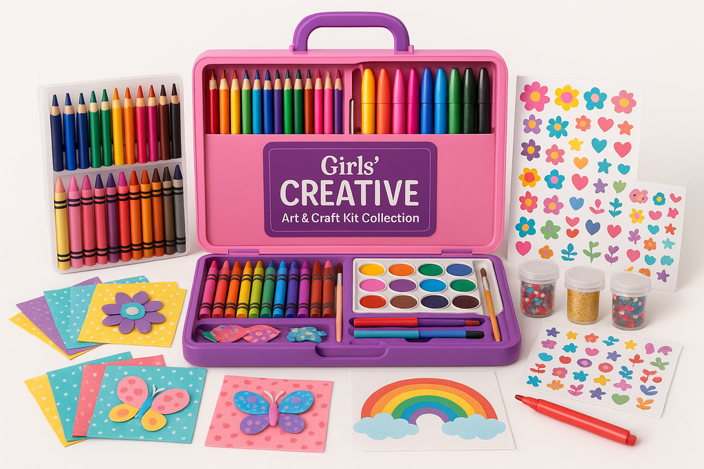 Girls' Creative Art & Craft Kit - Product Collection