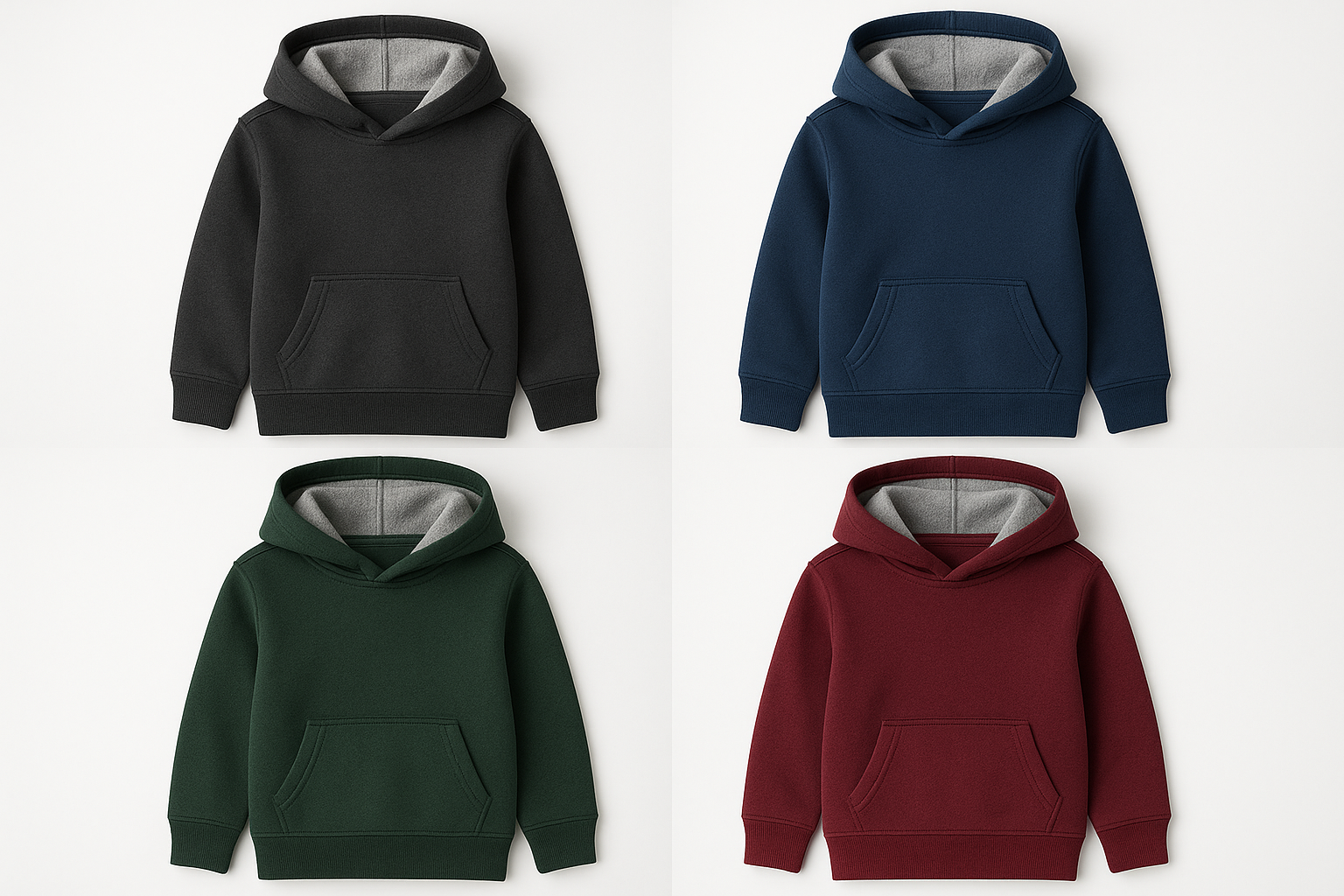 Boys' Hoodie Collection - Color Range