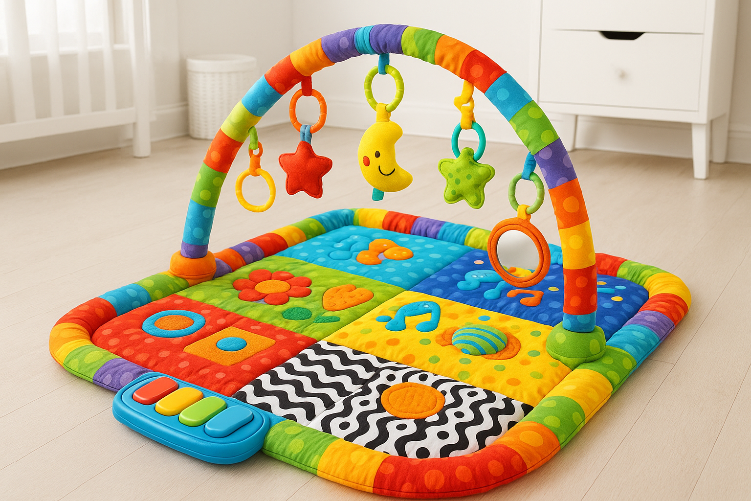 Baby's Sensory Development Play Mat - Product View