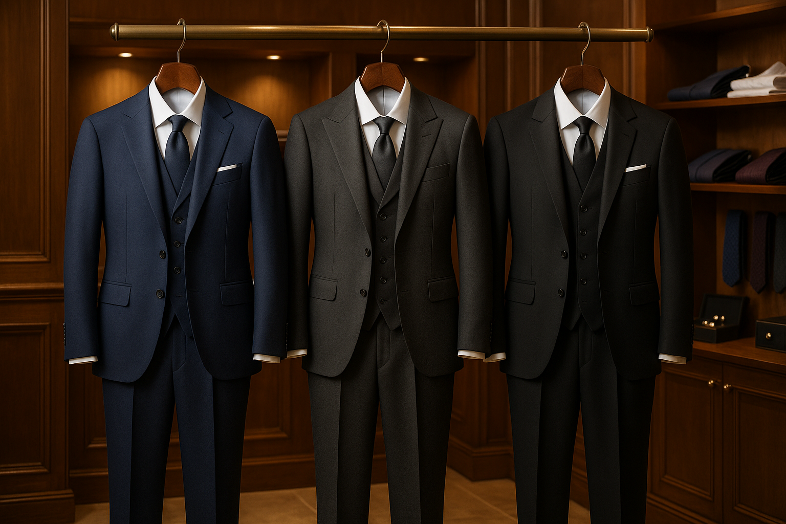 Premium Executive Business Suit Collection - Multiple Variants