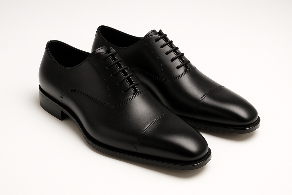 Men's Premium Executive Leather Dress Shoes - Professional Collection