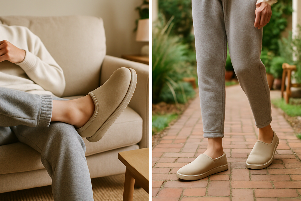 All-Gender Slip-On Comfort Shoes - Casual Lifestyle Shot
