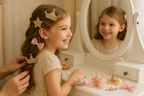 Girls' Princess Hair Accessories Set - Lifestyle Image