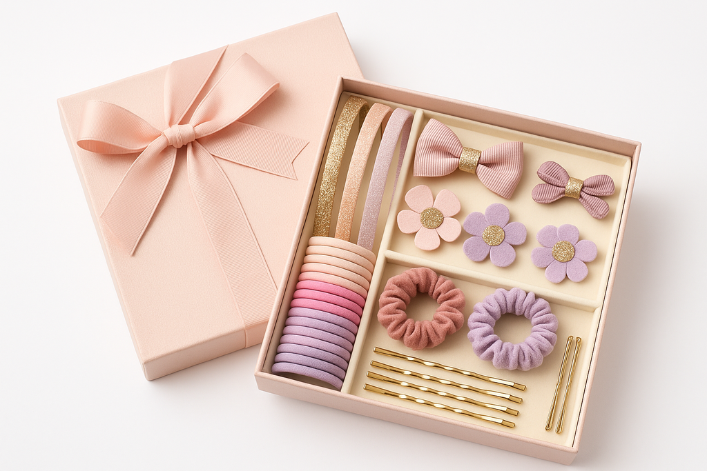 Girls' Hair Accessories Set - Product Photo