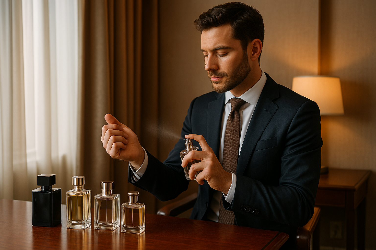 Men's Luxury Cologne & Fragrance Collection - Lifestyle Usage