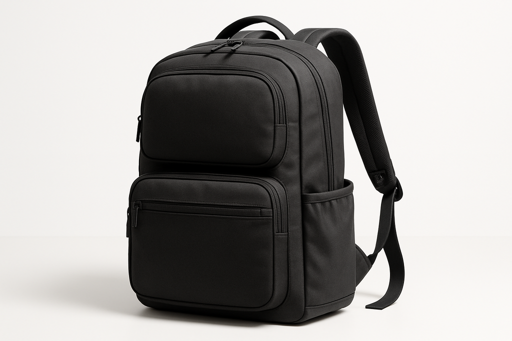 Charcoal Black Professional Backpack - Product Shot