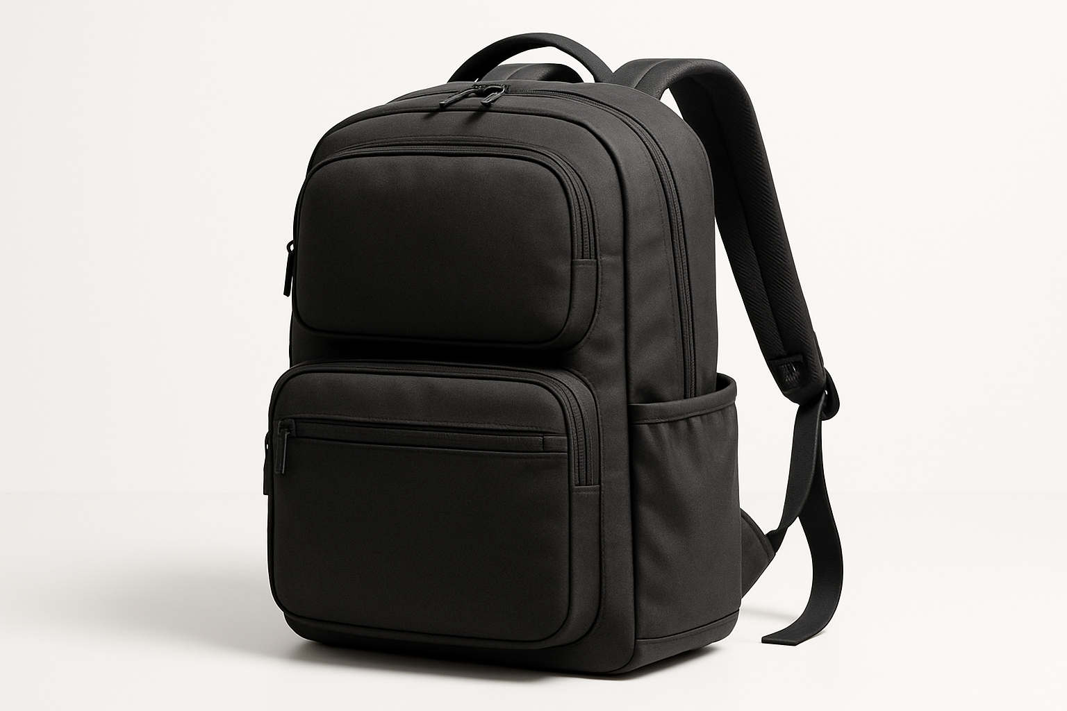 Charcoal Black Professional Backpack - Product Shot