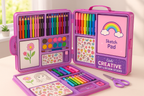 Girls' Creative Art & Design Studio Kit - Product View