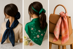 Women's Premium Eco-Luxury Silk Scarf Collection - Product Variants
