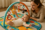 Baby's Sensory Development Play Mat - Lifestyle View