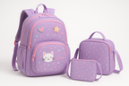 Girls School Backpack & Bag Set - Product Display