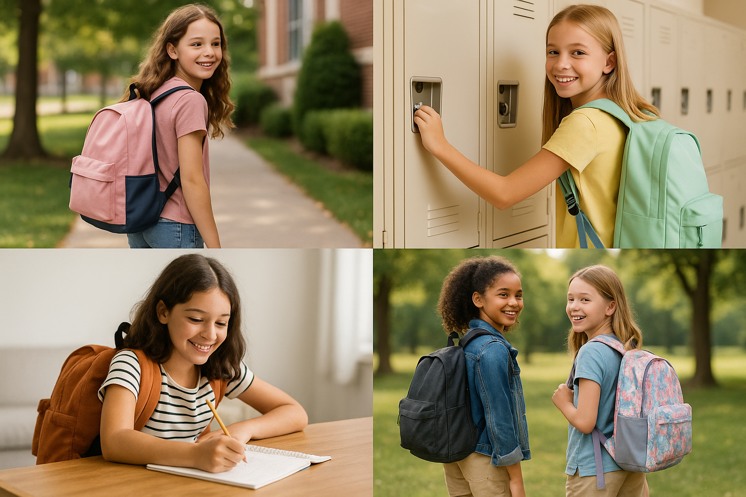 Girls' School Backpack Collection - Lifestyle