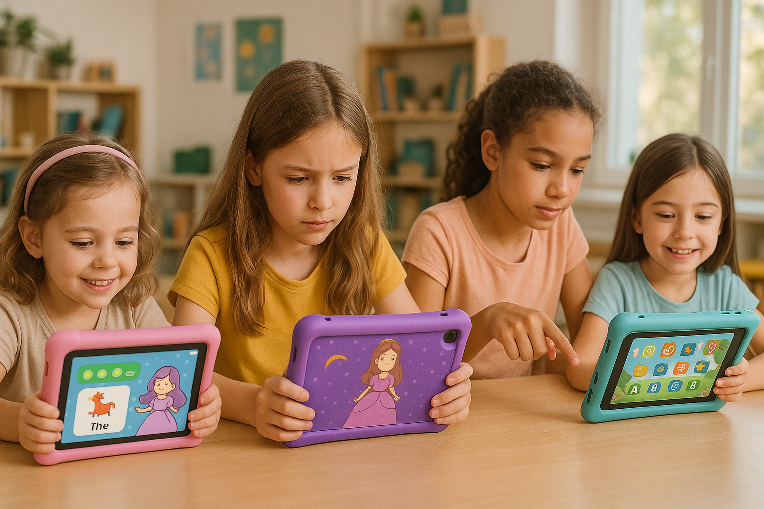Girls' Interactive Learning Tablet - Educational Lifestyle