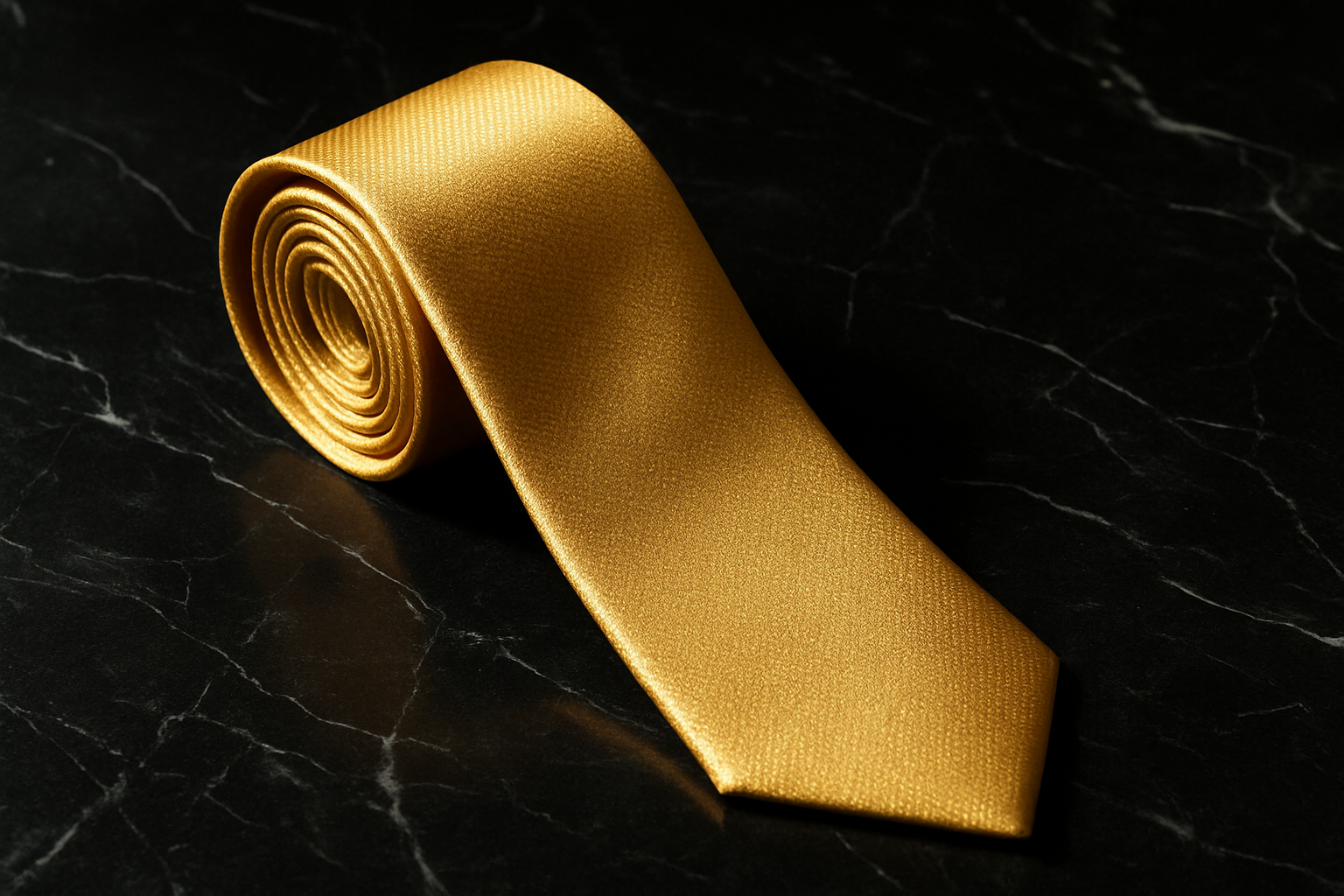 Individual Gold Accent Tie - Luxury Statement Piece