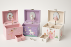 Girls' Musical Jewelry Box Collection - Product Display