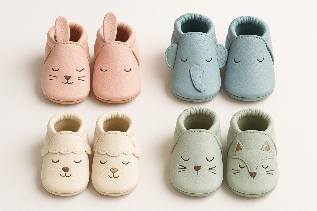 Premium Baby Soft Sole Shoes Collection - Product Photography