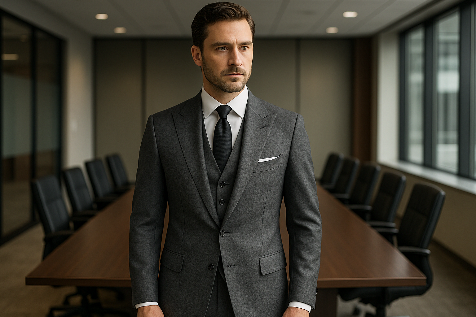 Medium Gray Regular Fit