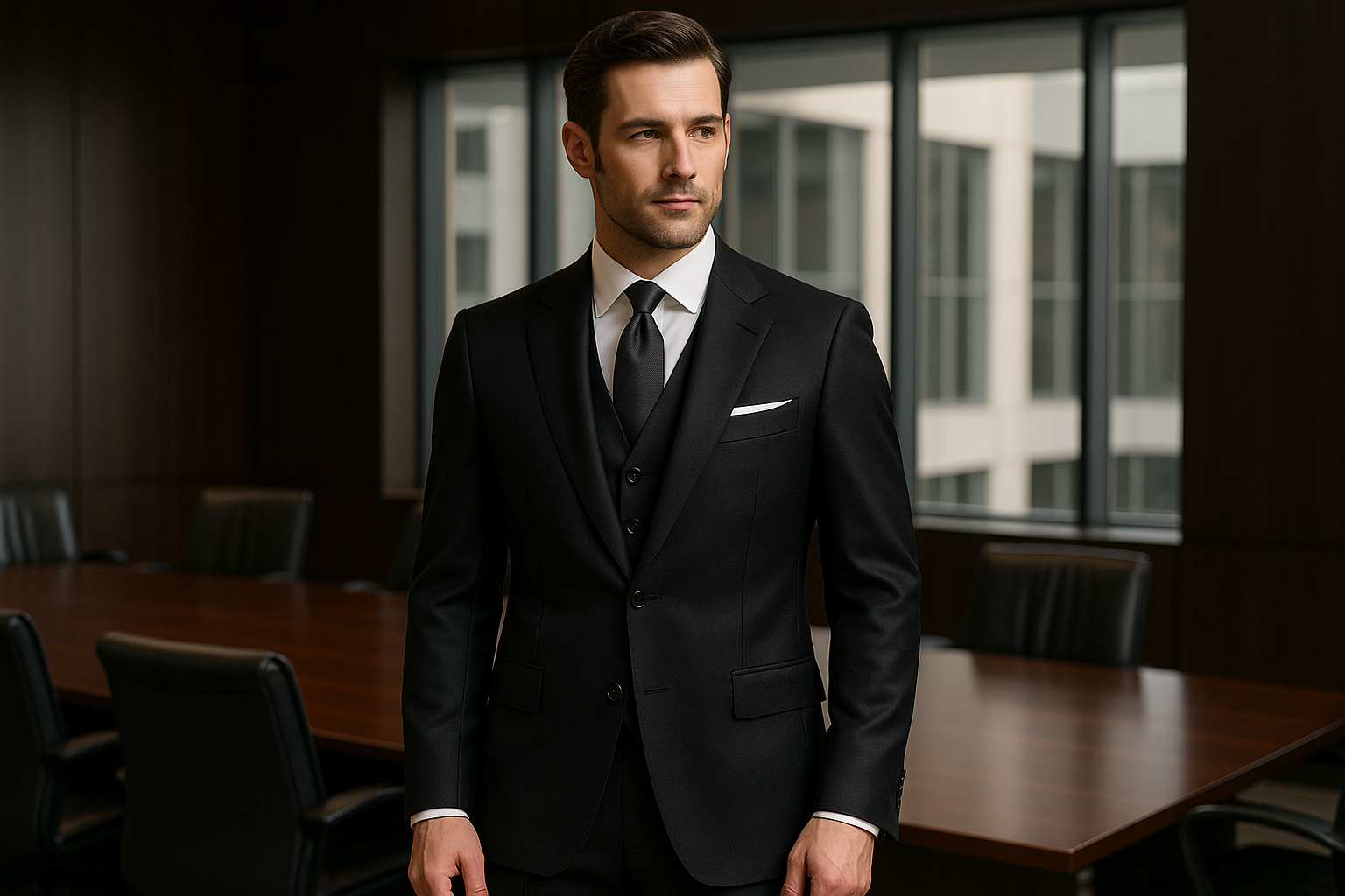 Midnight Black Regular Fit