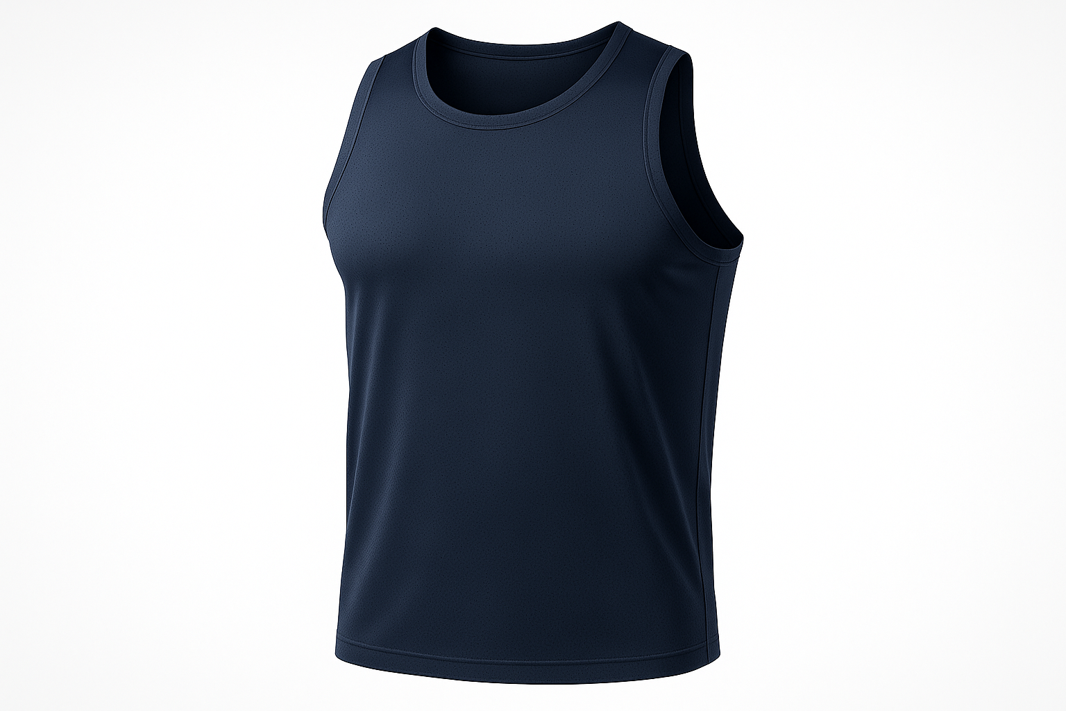 Navy Blue Athletic Tank Top