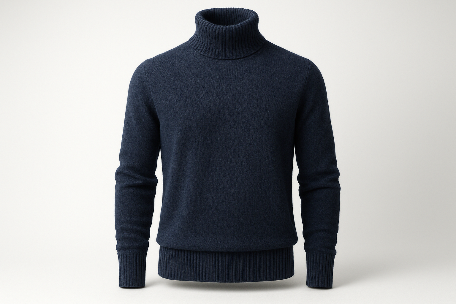 Navy Blue Turtleneck