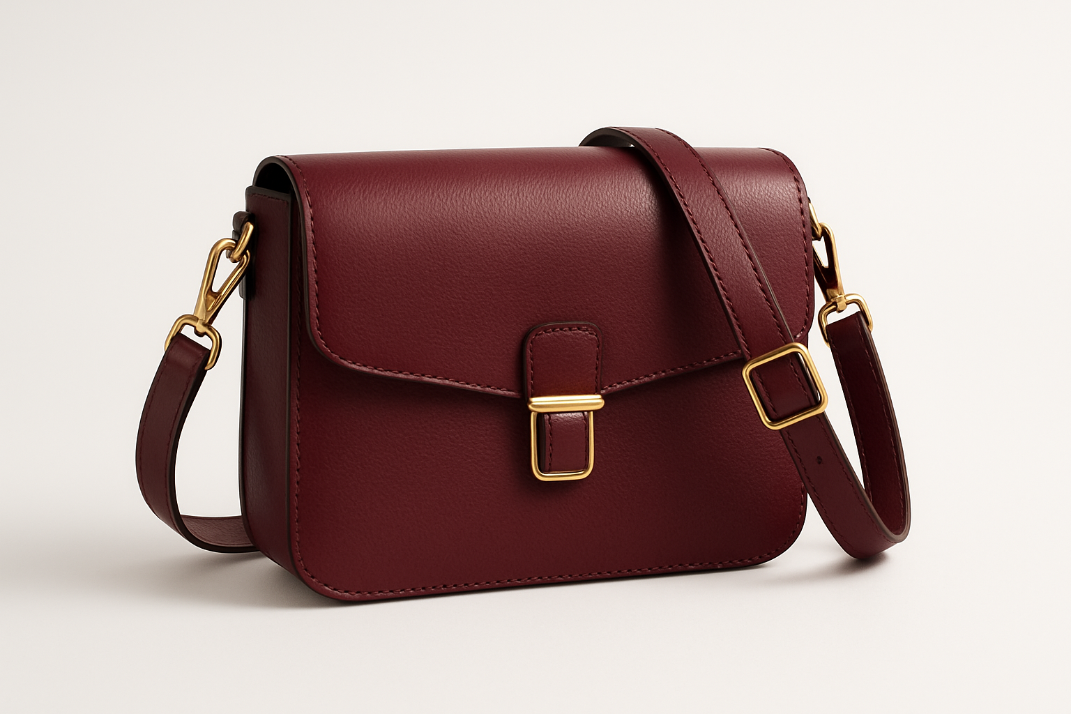 Professional Crossbody - Elegant Burgundy