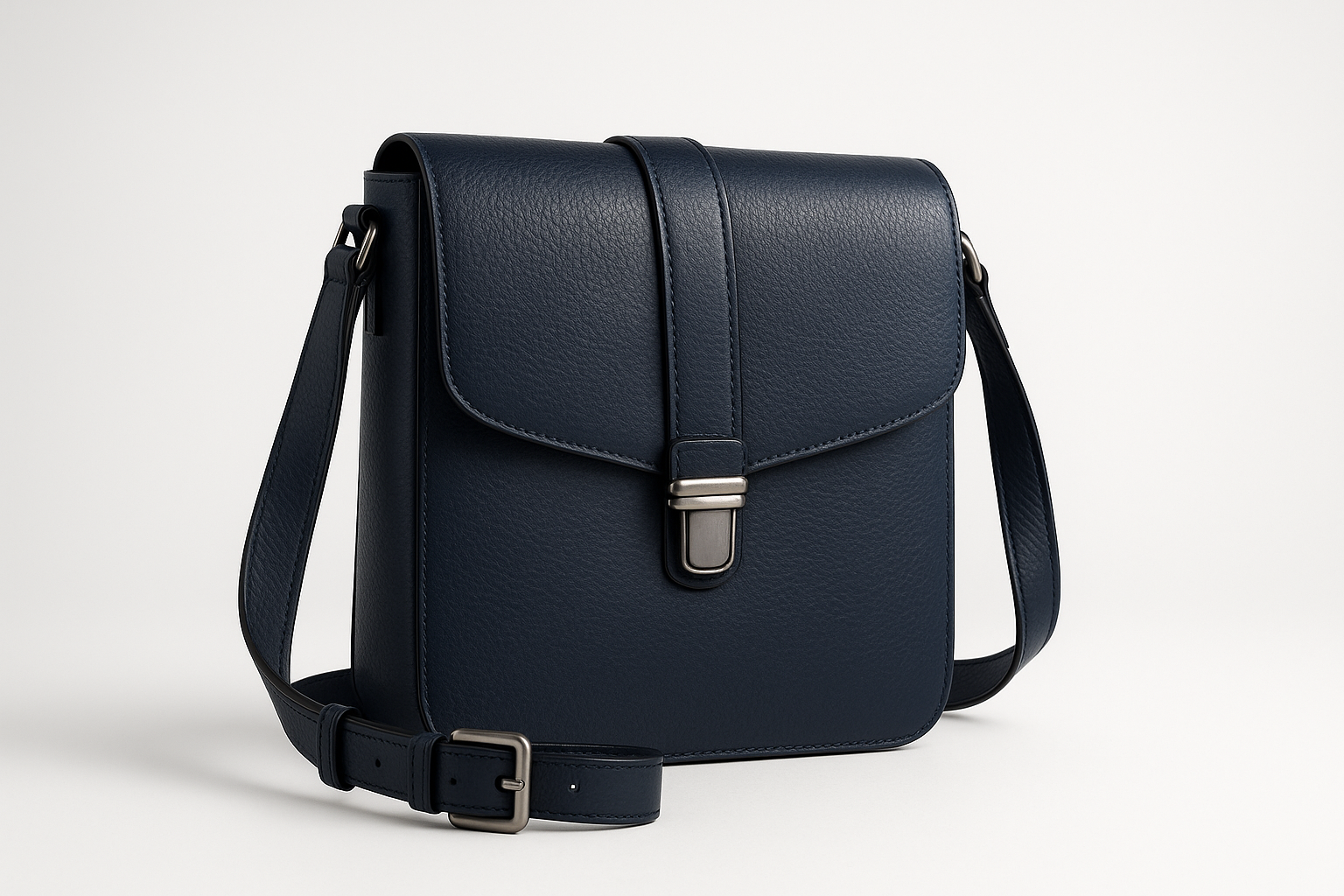 Professional Crossbody - Sophisticated Navy Blue