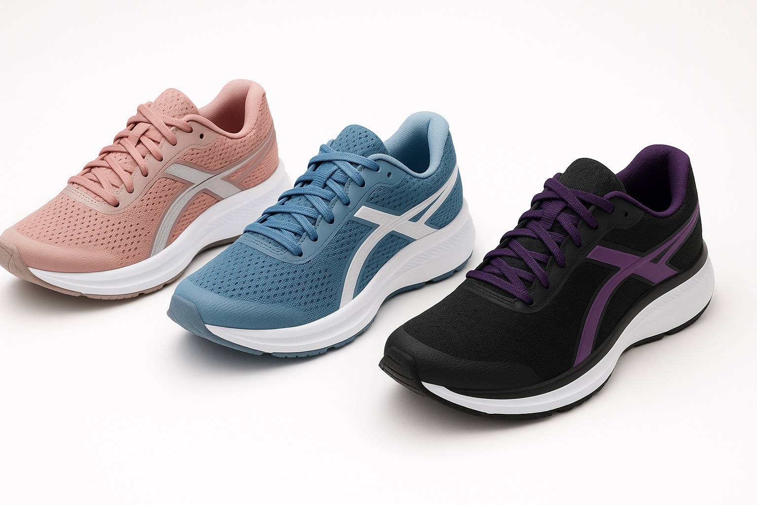 Women's Athletic Running Shoes - Color Variants